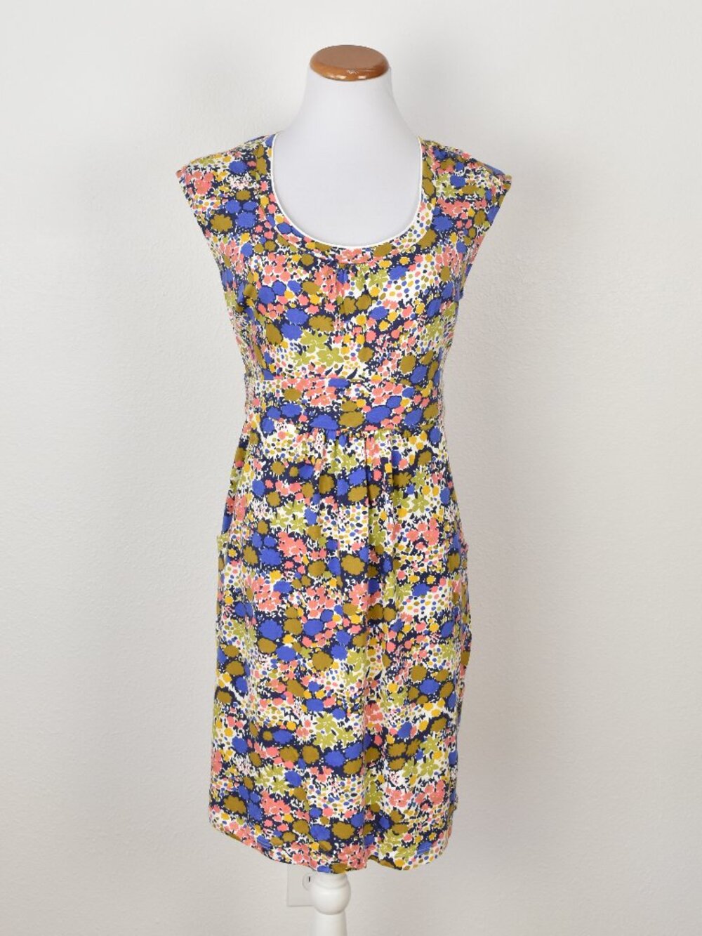 Boden Margot Casual Weekend Jersey Dress Floral - 8
